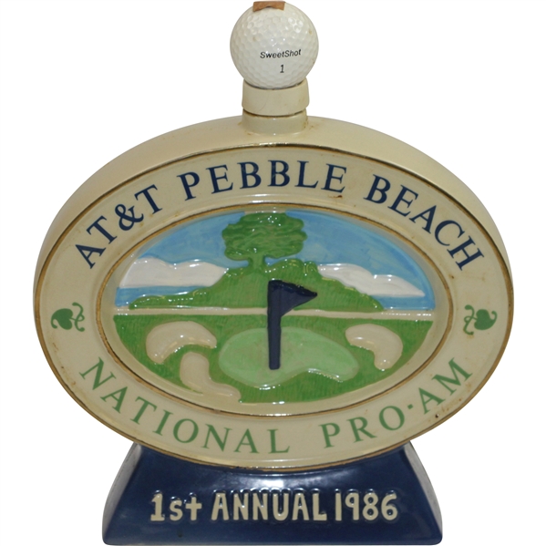 1986 AT&T Pebble Beach National Pro-Am Ltd Ed Decanter 464/1000