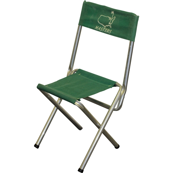 Vintage Masters Tournament Aluminum Green Fold Up/Out Chair