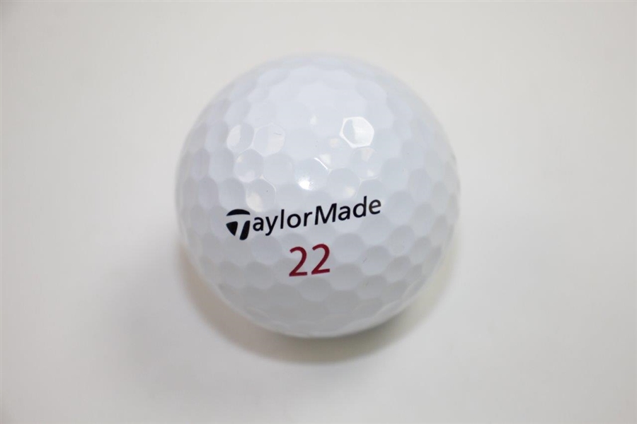 Rory McIlroy Personal TaylorMade 22 'RORS' Logo Golf Ball