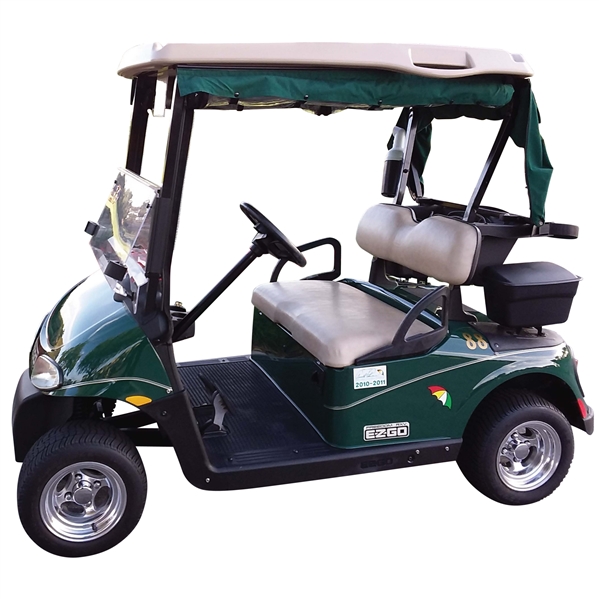 Arnold Palmer's Personal 2011 EZ-GO RXV Freedom Electric Golf Cart Serial #513747