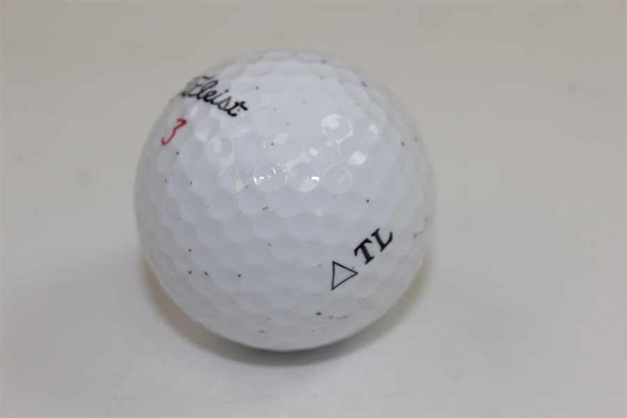 Tom Lehman Signed Personal TL Logo Golf Ball JSA ALOA
