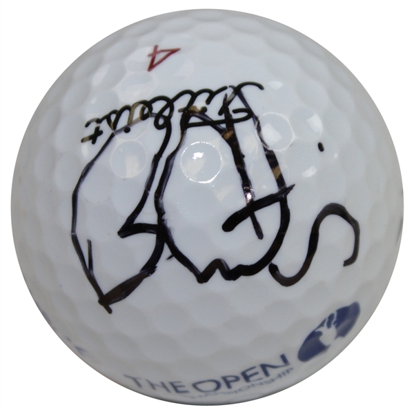 Ben Curtis Signed The Open Championship Logo Golf Ball JSA ALOA