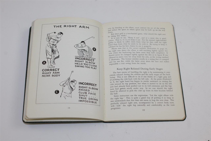 1935 A.G. Spalding & Bros. Rights & Wrongs of Golf by Bobby Jones - Excellent Condition