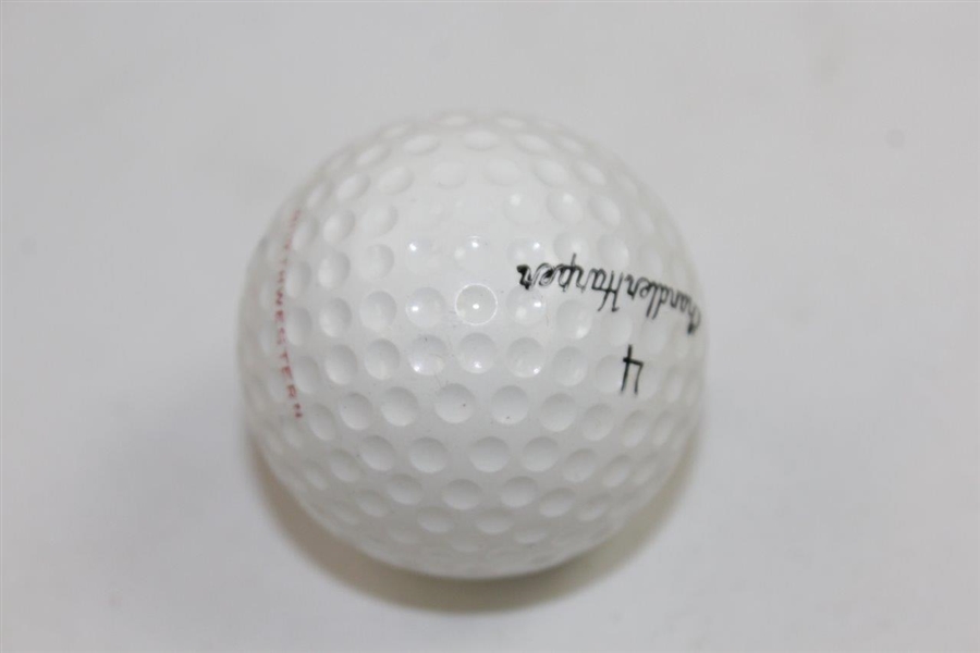 Chandler Harper Signed Personal Logo Golf Ball JSA ALOA