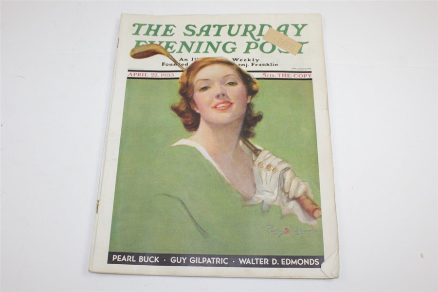 Three 'The Saturday Evening Post' Magazines - April 1933, July 1960, & September 1960