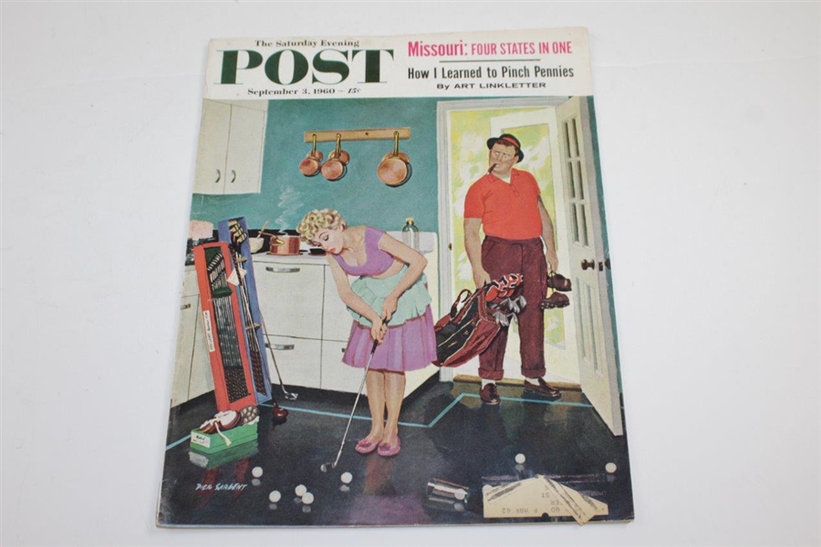 Three 'The Saturday Evening Post' Magazines - April 1933, July 1960, & September 1960