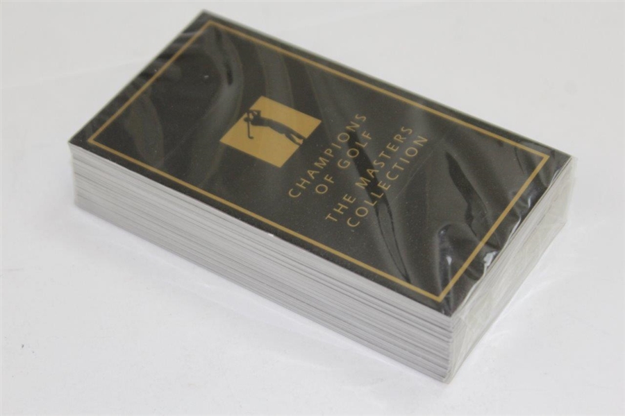 Champions of Golf 'Masters Collection' Golf Cards 1934-1997 in Original Box - Cards Still Sealed