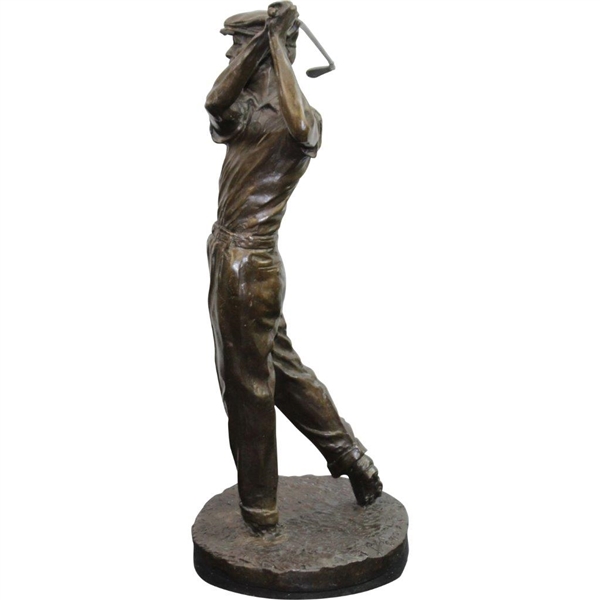 Ben Hogan Bronze/Marble Statue by Ron Tunison - Stands Over a Foot Tall - 13.5lbs!