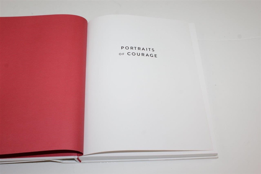 George W. Bush Signed 'Portraits of Courage' Book JSA ALOA