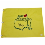 Jack Burke Signed 2009 Masters Embroidered Flag with 56 JSA #P94959