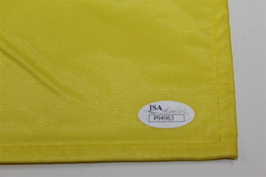 Ray Floyd Signed 2006 Masters Embroidered Flag JSA #P94963