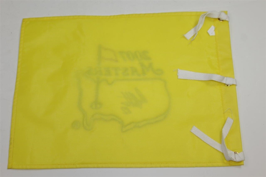 Craig Stadler Signed 2007 Masters Embroidered Flag with '82' JSA ALOA