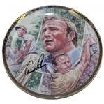 Arnold Palmer Signed Platinum Ltd Edition Arnold Palmer 1992 Plate #1946 JSA ALOA