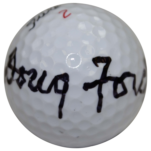 Doug Ford Signed Titleist 2 Logo Golf Ball JSA ALOA