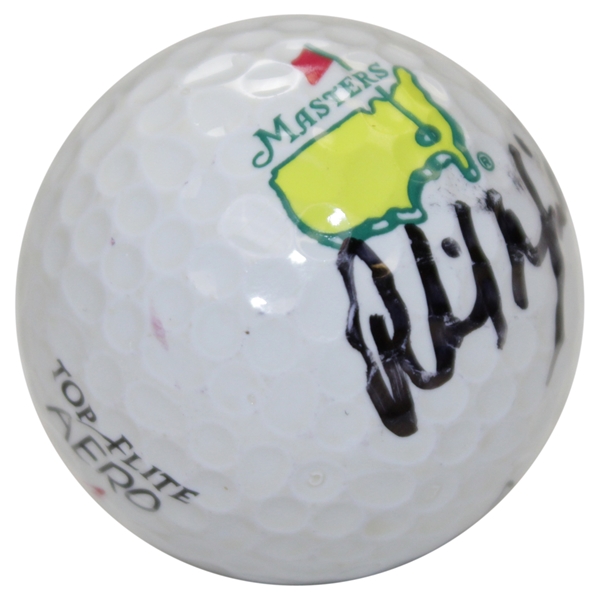 Phil Mickelson Signed Masters Tournament Logo Golf Ball - Don Bobilo Collection JSA FULL #BB50947
