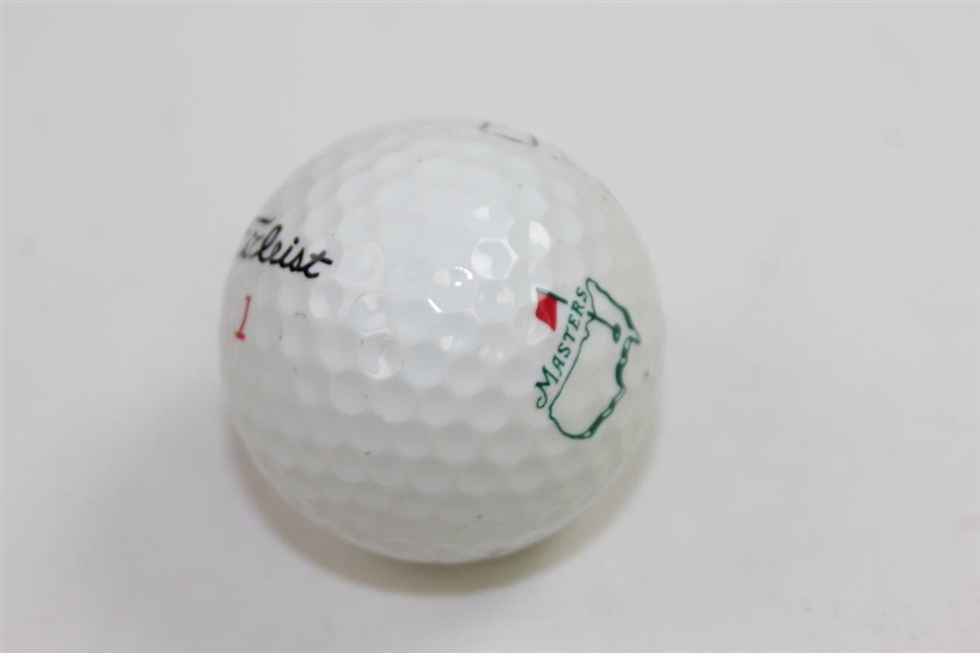 George Archer Signed Masters Tournament Logo Golf Ball JSA ALOA