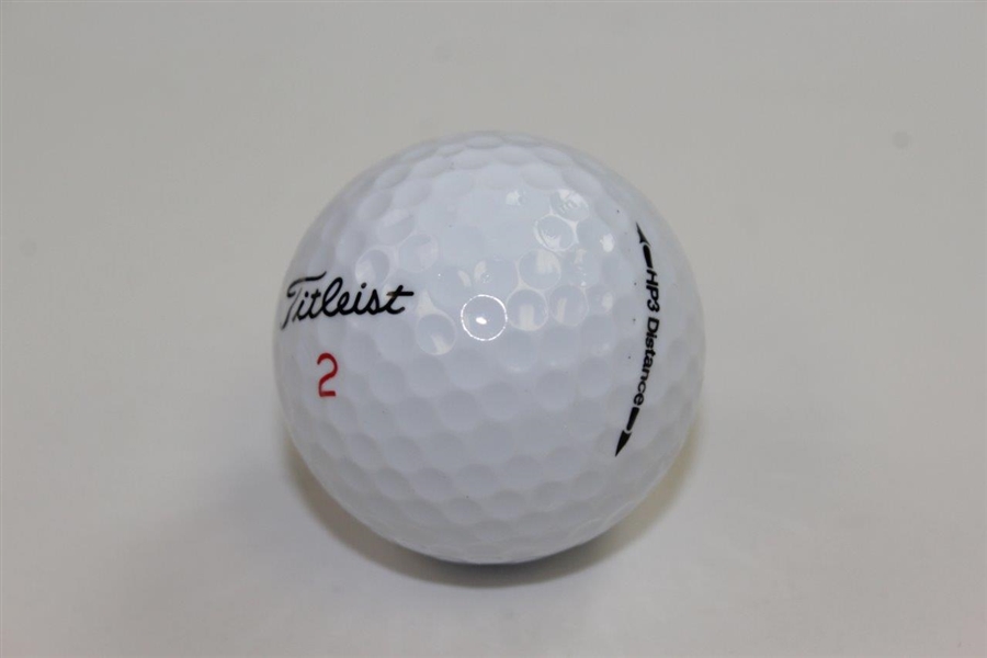 Mika Miyazato Signed Wilson Logo Golf Ball JSA ALOA