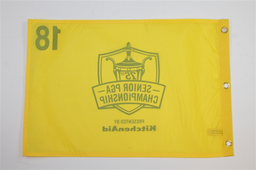 Twenty-Five 2014 Senior 75th PGA Championship Yellow Screen Flags (25)