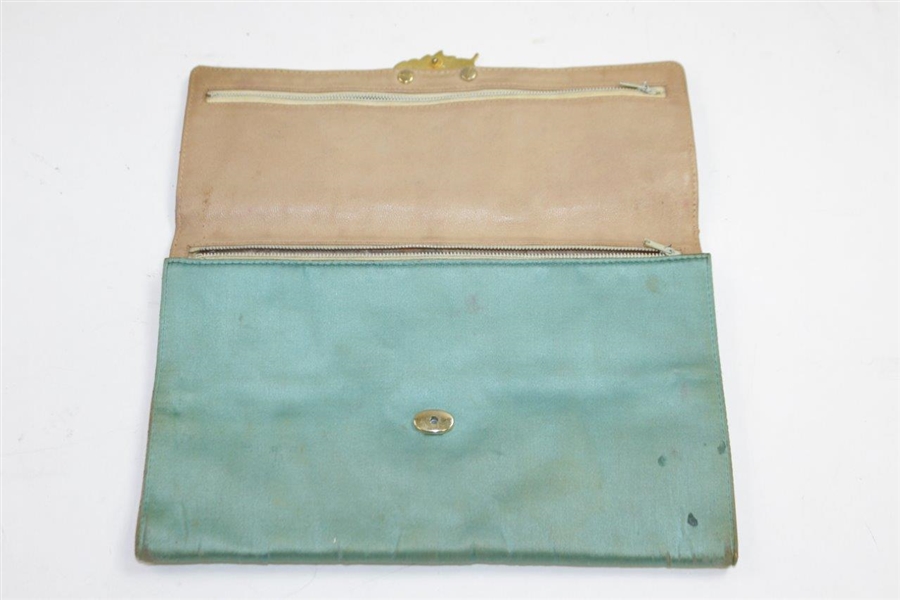 1973 Masters Tournament Member Gift - French Silk Purse - Made in Italy