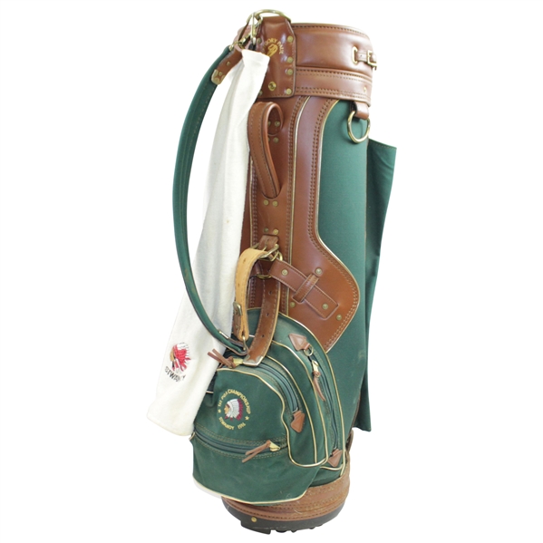 Siwanoy Logo Full Size Golf Bag with Towel - Host of 1st PGA Championship in 1916