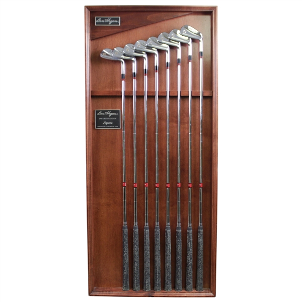 Full Set of Limited Edition Ben Hogan Apex Handcrafted Forged Irons in Deluxe Display Box