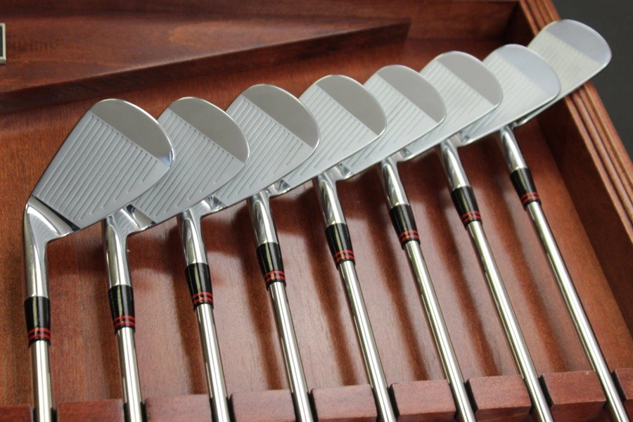 Full Set of Limited Edition Ben Hogan Apex Handcrafted Forged Irons in Deluxe Display Box