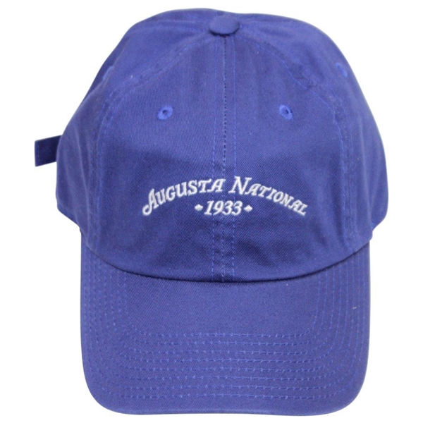Masters Augusta National '1933' Members Blue American Needle Caddy Hat