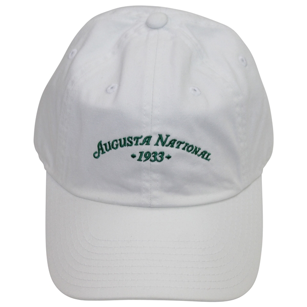 Masters Augusta National '1933' Members White American Needle Caddy Hat