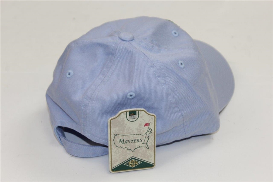 Masters Tournament Berckman's Circle Patch Logo Lt Blue American Needle Caddy Hat