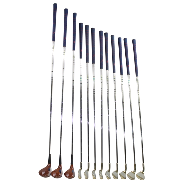 Ltd Ed Swilken St. Andrews QE2 Golf Club Full Set Irons/Woods in Original Box #1546 - Great Condition