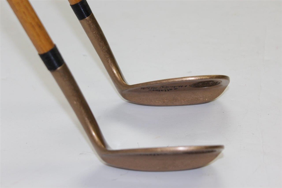 Callaway Steel Core Hickory Stick Third Wedge (Hi-Lob) & Second Wedge (Sand) with Shaft Stamps
