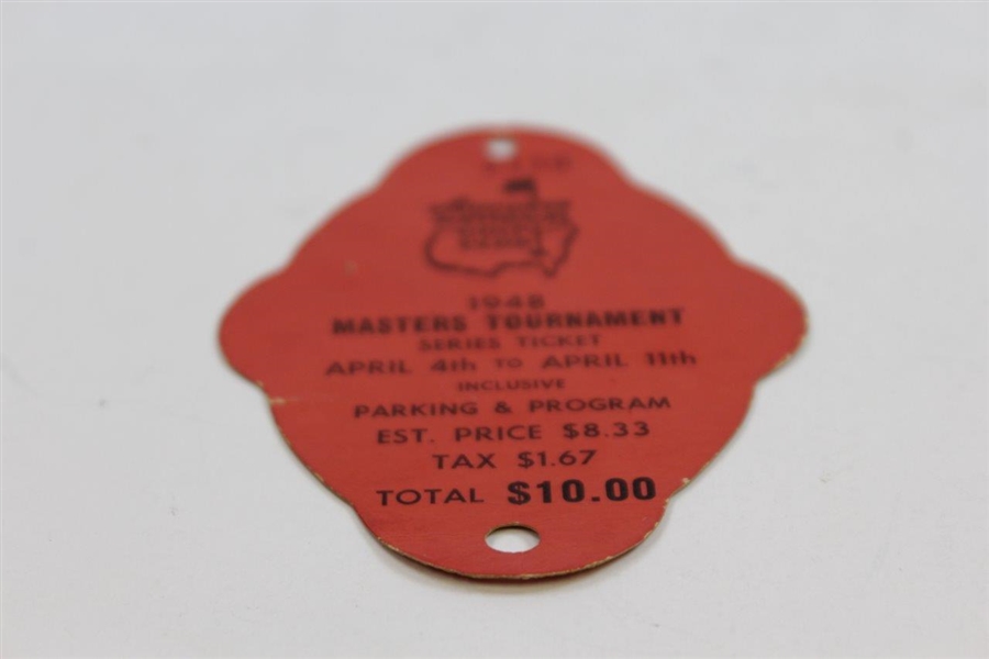 1948 Masters Tournament SERIES Badge #2188