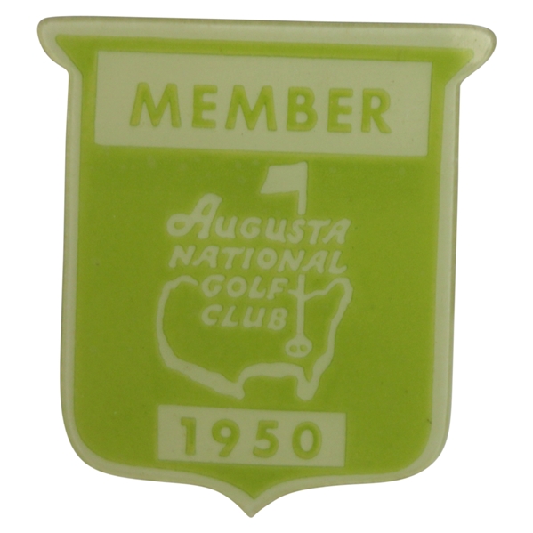 1950 Augusta National Golf Club Member Badge - Great Condition