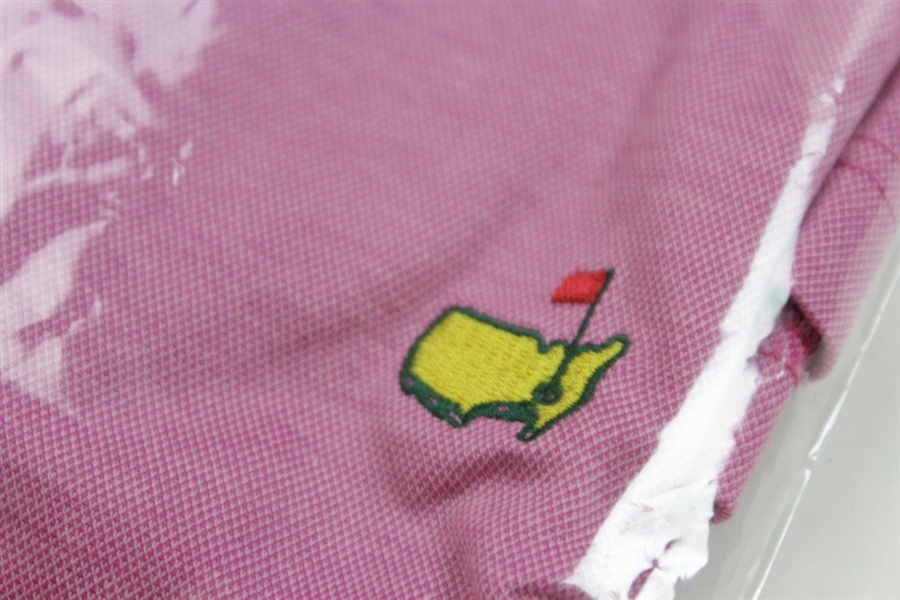 Masters Clubhouse Collection Fuchsia Unused Golf Shirt - XL