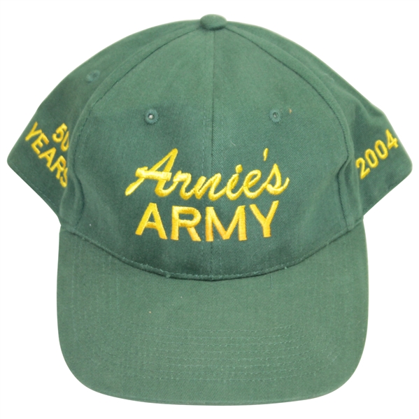 Arnie's Army '50 Years' 2004 Green Hat