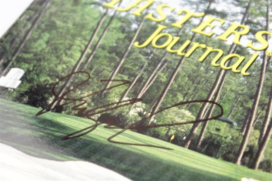 Fred Couples Signed 1992 Masters Tournament Journal JSA ALOA