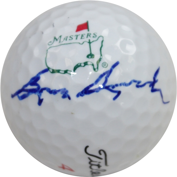 Sam Snead Signed Masters Classic Logo Golf Ball JSA ALOA