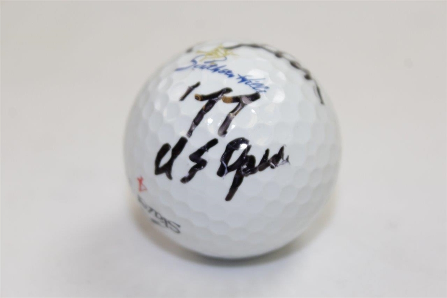 Hubert Green Signed Slazenger Southern Hills Logo Golf Ball with '77 US Open' JSA ALOA