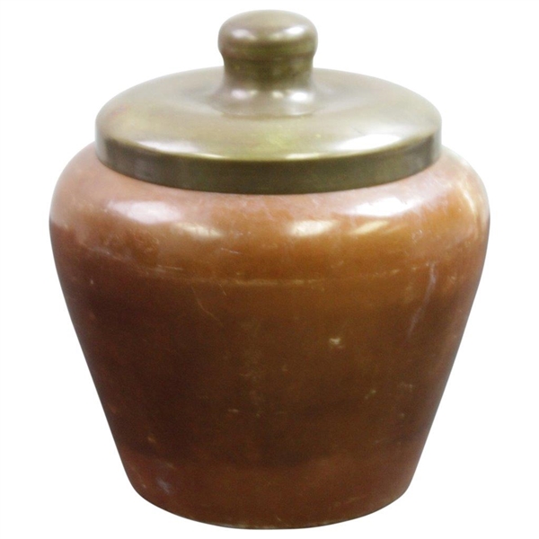 Ltd Ed Handel Tobacco Humidor Jar with Lid Decorated by R.J. Handel