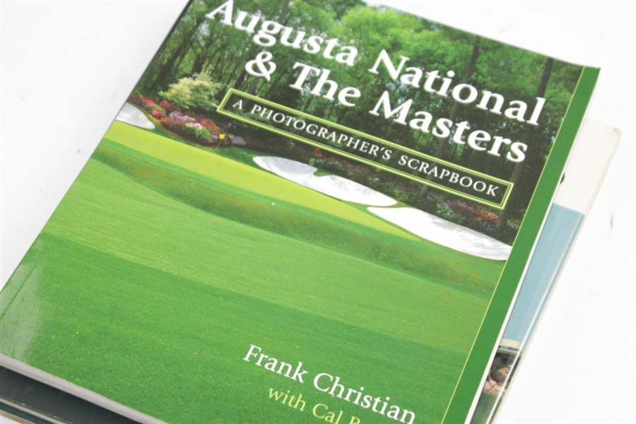 Four (4) Masters/Augusta National Books - A Golf Story, The Masters, Augusta National & The Masters (Hard & Soft Cover)