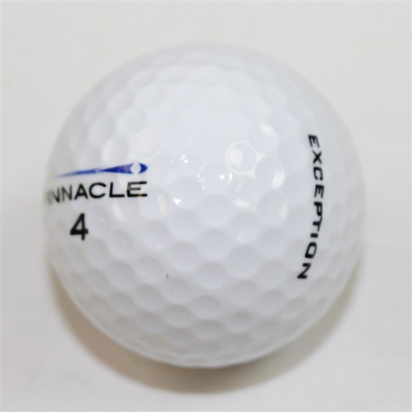 Rickie Fowler Signed Pinnacle Golf Ball JSA ALOA