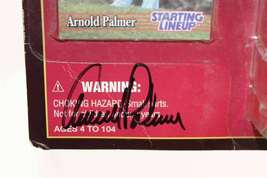 Arnold Palmer Signed Unopened Timeless Legends Starting Lineup Figure - Wayne Beck Collection JSA ALOA