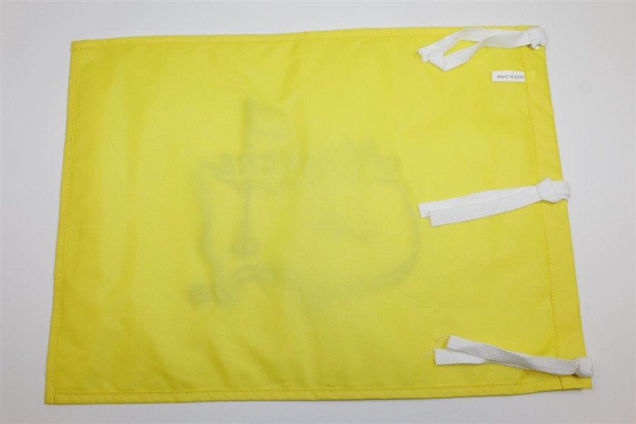Arnold Palmer Autographed Undated Masters Flag PSA/DNA LOA