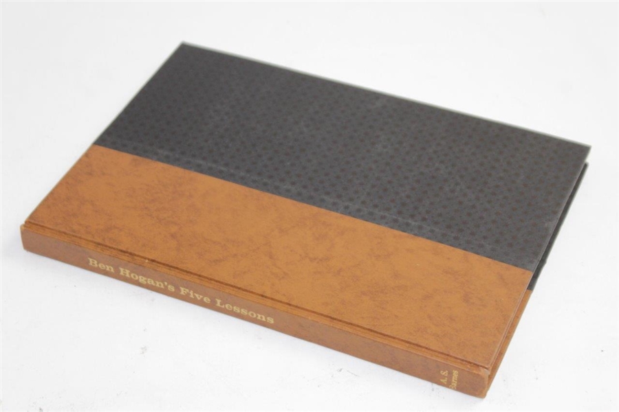 1957 'Ben Hogan's Five Lessons' Deluxe 1st Edition Book in Slip Case
