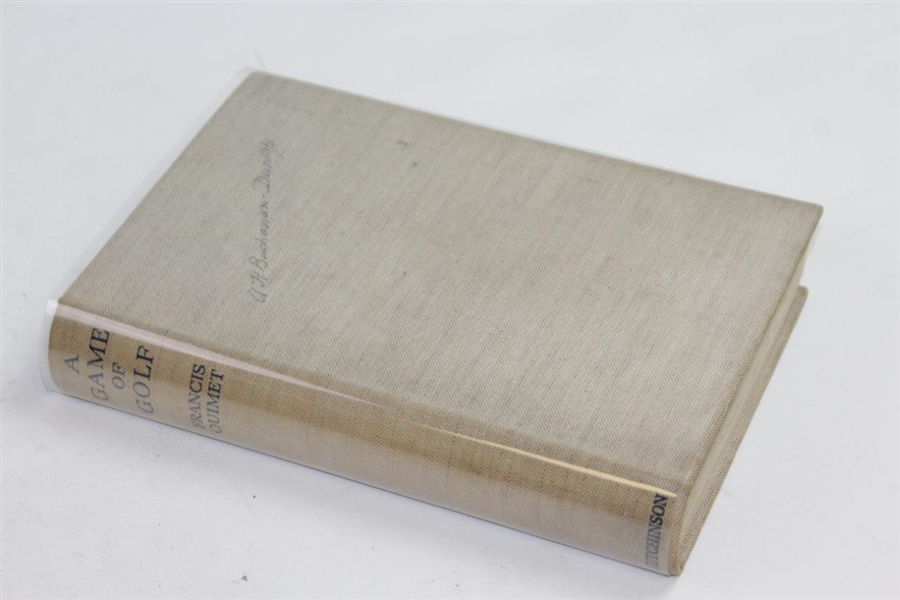 1933 'A Game of Golf' Book by Francis Ouimet