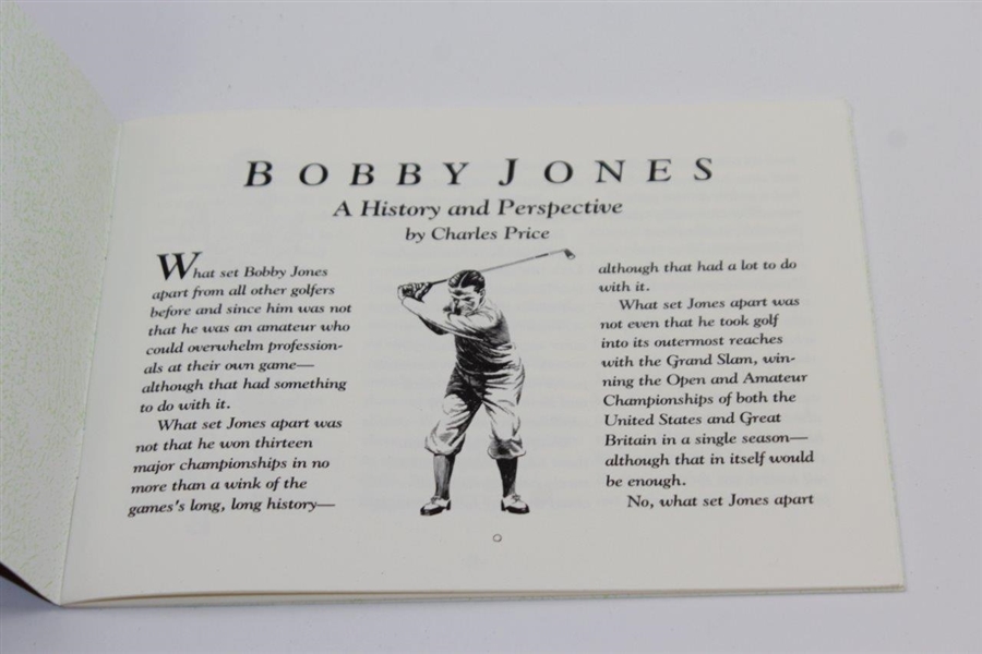 1990 Bobby Jones Callaway Anthony Ravielli Engraving 5x7 Reproduction Cards with Booklets
