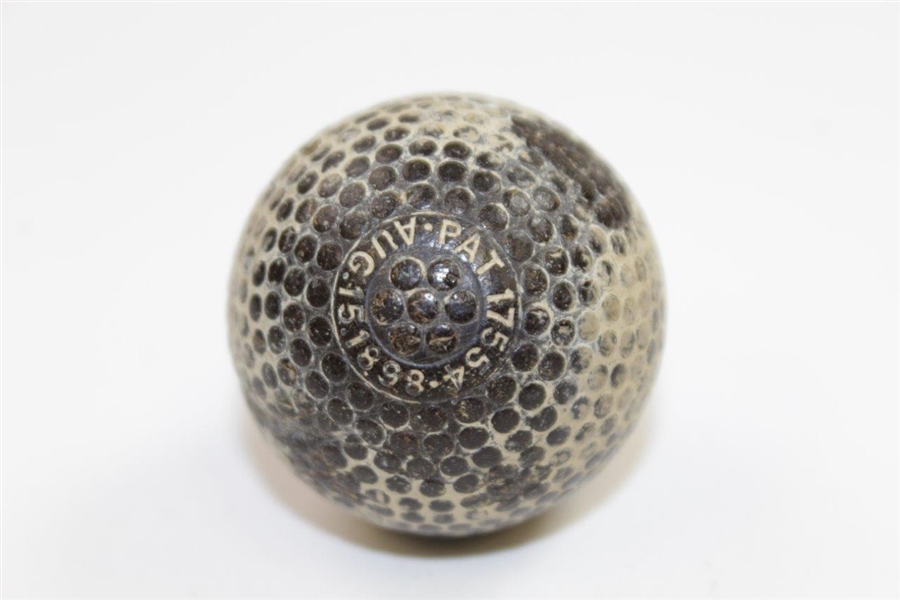 Vintage Kempshall Arlington Bramble Golf Ball - Patented August 15, 1898