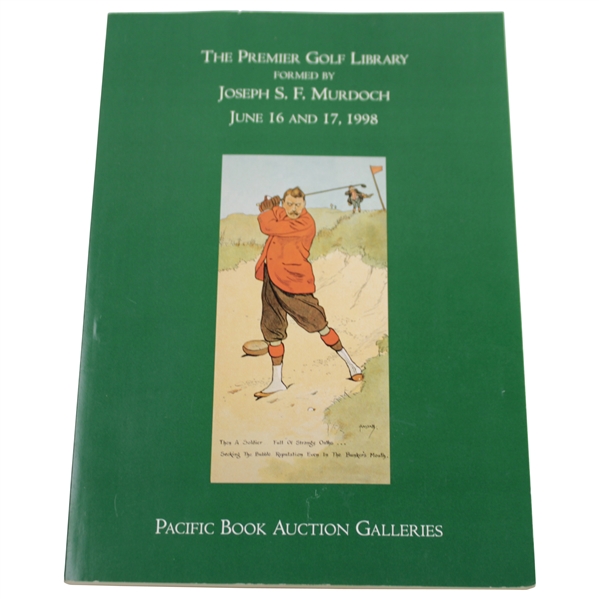 1998 Pacific Book Auctions Program from Sale of Famous Library of Joe Murdoch