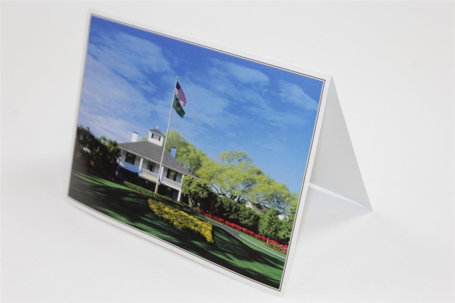 Two (2) Boxes of Eight (8) Augusta National Golf Hole Note Cards with Envelopes