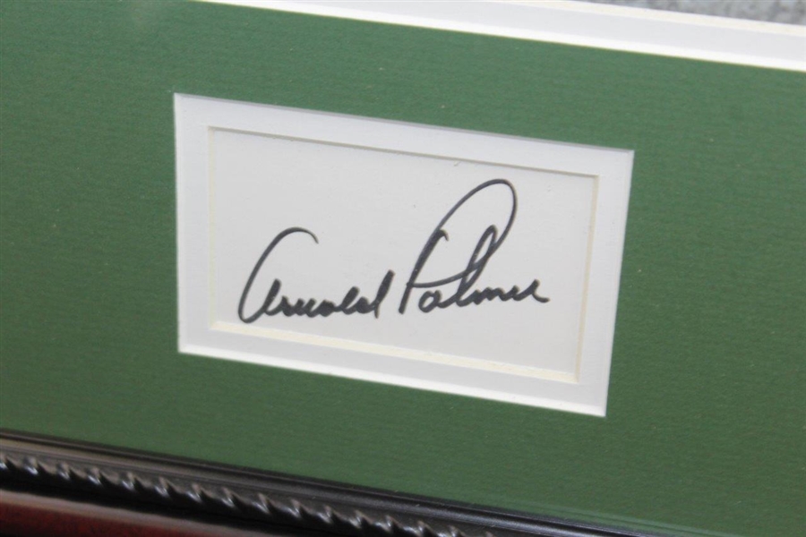 Arnold Palmer Signed Cut with 'Away We Go' Jackie Gleason Photo Display - Framed JSA ALOA